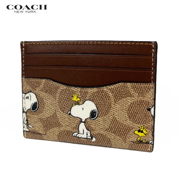 COACH X PEANUTS コーチ x スヌーピー コラボ IDケース パス