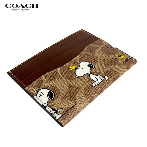 【COACH X PEANUTS】 COACH スヌーピー コラボ ケース Amazon | [コーチ] カードケース アウトレット PEANUTSコラボ