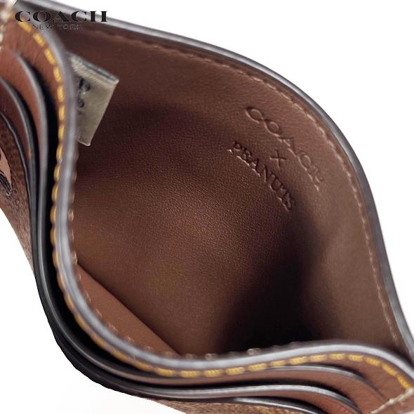 COACH X PEANUTS コーチ x スヌーピー コラボ IDケース パス