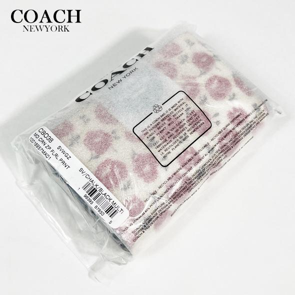 COACH（コーチ） 花柄 財布 二つ折り財布 ミディアム ウォレット
