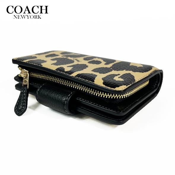 COACH（コーチ） 財布 二つ折り財布 ミディアム コーナー ジップ