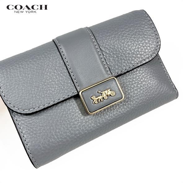 コーチ COACH アウトレット レディース 財布 三つ折り財布 ミディアム グレース ウォレット CC059 CC060 4色 新作 新品