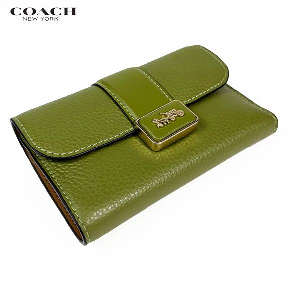 コーチ COACH アウトレット レディース 財布 三つ折り財布 ミディアム グレース ウォレット CC059 CC060 4色 新作 新品