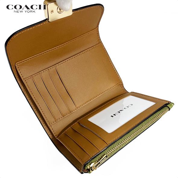 コーチ COACH アウトレット レディース 財布 三つ折り財布 ミディアム グレース ウォレット CC059 CC060 4色 新作 新品