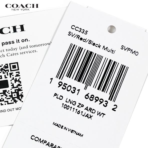 COACH（コーチ） レディース 財布 長財布 タータン チェック プリント