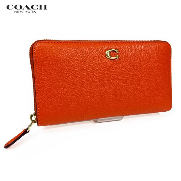 COACH コーチ 財布 長財布 アコーディオン ジップ ウォレット レザー CC489 サン オレンジ 人気 新作 新品 セール :  cc489-b4 : Successストア - 通販 - Yahoo!ショッピング