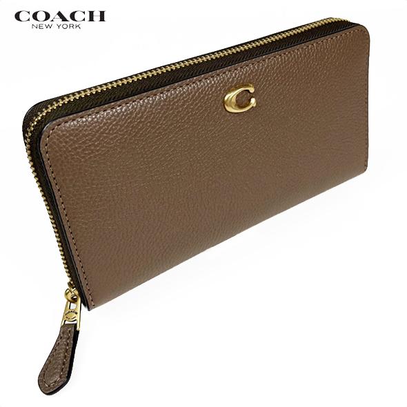 COACH コーチ 財布 長財布 アコーディオン ジップ ウォレット レザー 