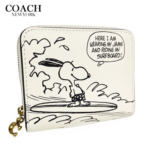 COACH（コーチ） COACH X PEANUTS x スヌーピー コラボ 財布 二つ折り