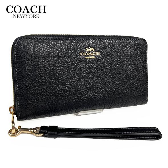 COACH（コーチ） レディース 財布 長財布 ロング ジップ ウォレット