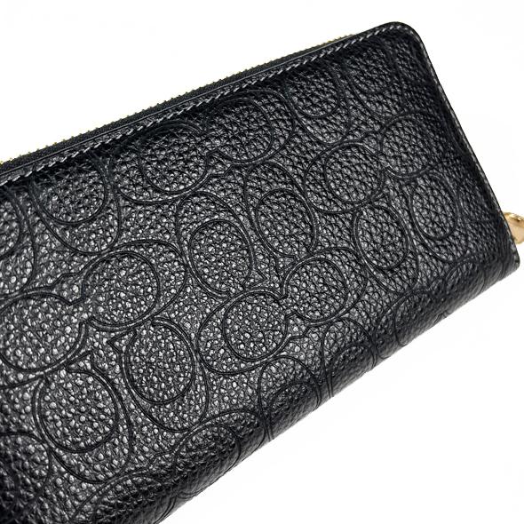 COACH（コーチ） レディース 財布 長財布 ロング ジップ ウォレット