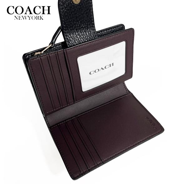 COACH（コーチ） 花柄 財布 二つ折り財布 ミディアム ウォレット