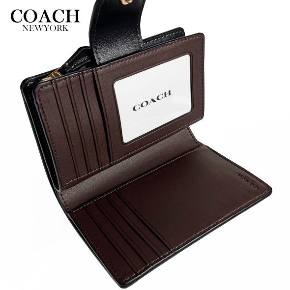 COACH（コーチ） 花柄 財布 二つ折り財布 ミディアム ウォレット