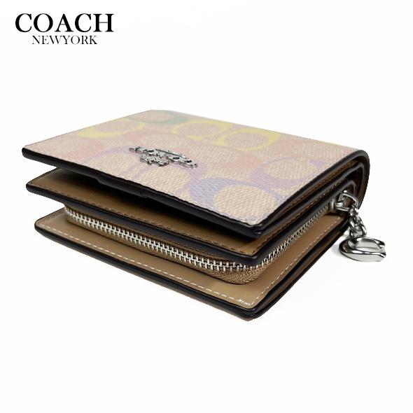 COACH（コーチ） レディース 財布 二つ折り財布 スナップ ウォレット