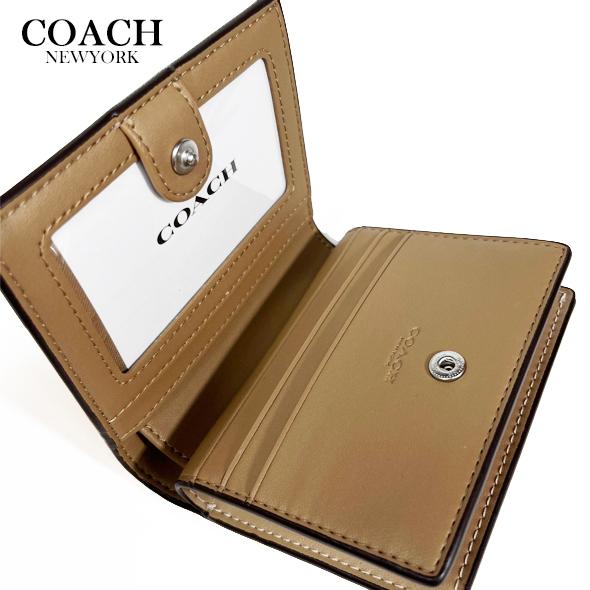 COACH（コーチ） レディース 財布 二つ折り財布 スナップ ウォレット