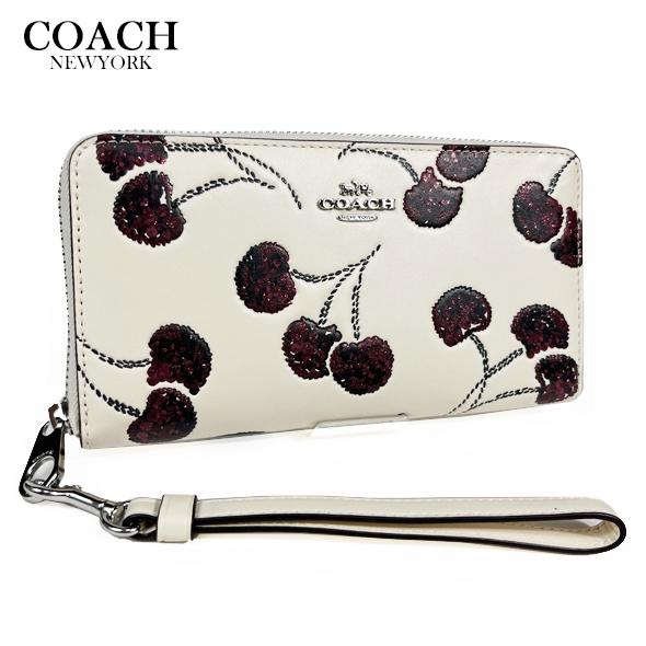 COACH（コーチ） レディース 財布 長財布 ロング ジップ ウォレット