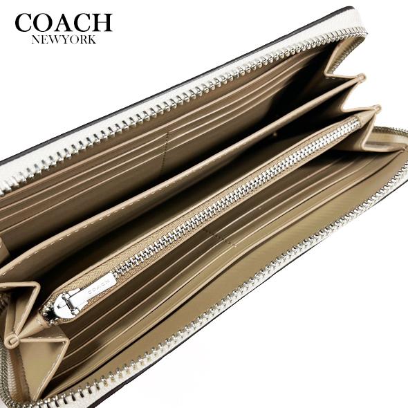 COACH（コーチ） レディース 財布 長財布 ロング ジップ ウォレット