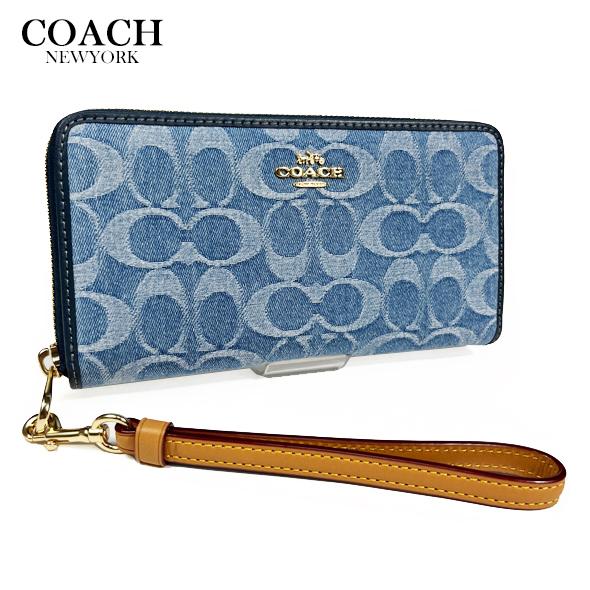 COACH（コーチ） レディース 財布 長財布 ロング ジップ ウォレット