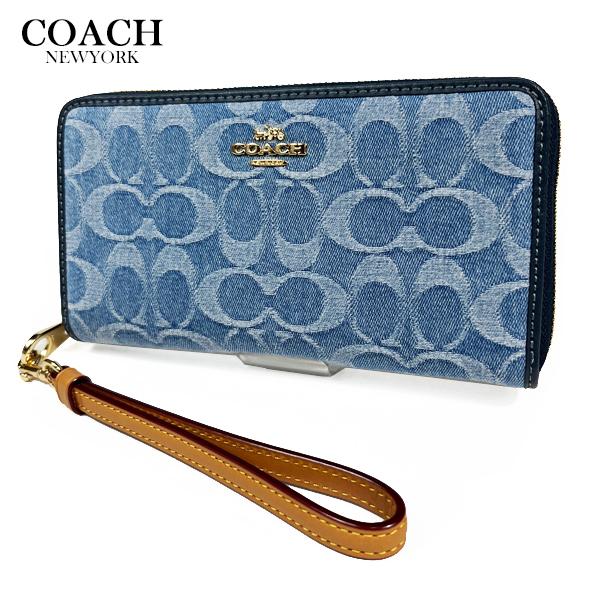 COACH（コーチ） レディース 財布 長財布 ロング ジップ ウォレット