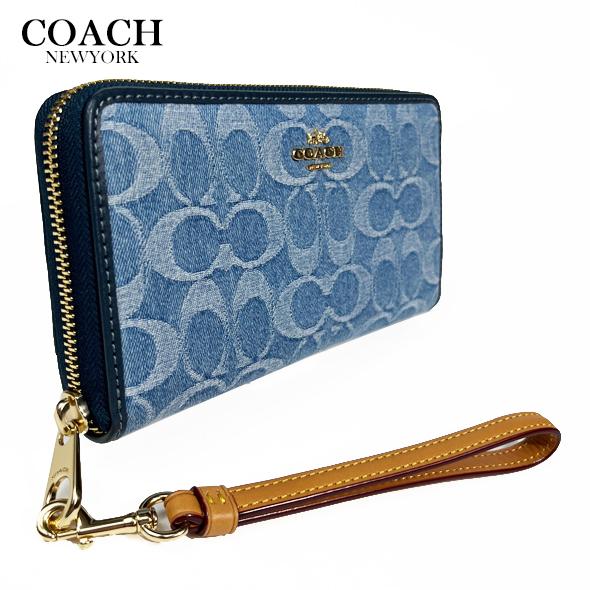 COACH（コーチ） レディース 財布 長財布 ロング ジップ ウォレット