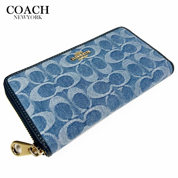 COACH（コーチ） レディース 財布 長財布 ロング ジップ ウォレット