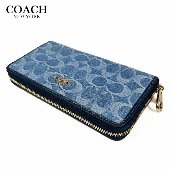 COACH（コーチ） レディース 財布 長財布 ロング ジップ ウォレット