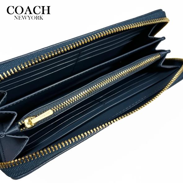 COACH（コーチ） レディース 財布 長財布 ロング ジップ ウォレット