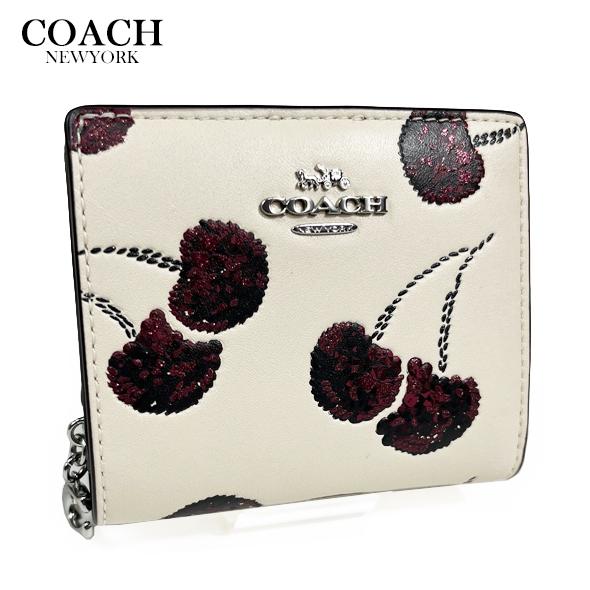 COACH（コーチ） レディース 財布 二つ折り財布 スナップ ウォレット