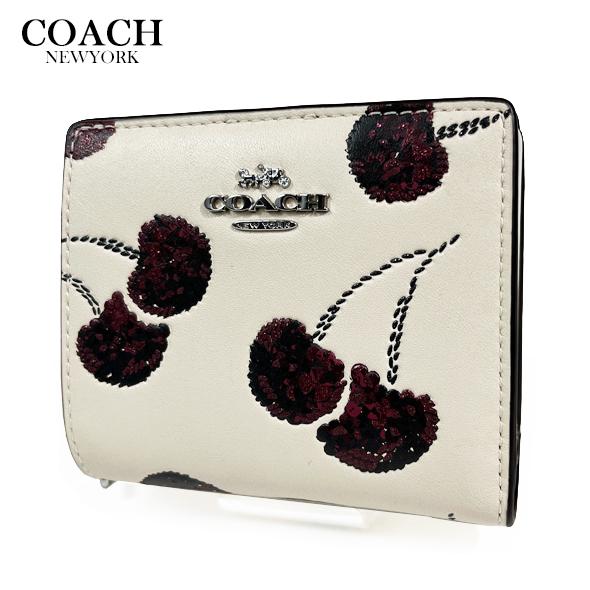 COACH（コーチ） レディース 財布 二つ折り財布 スナップ ウォレット