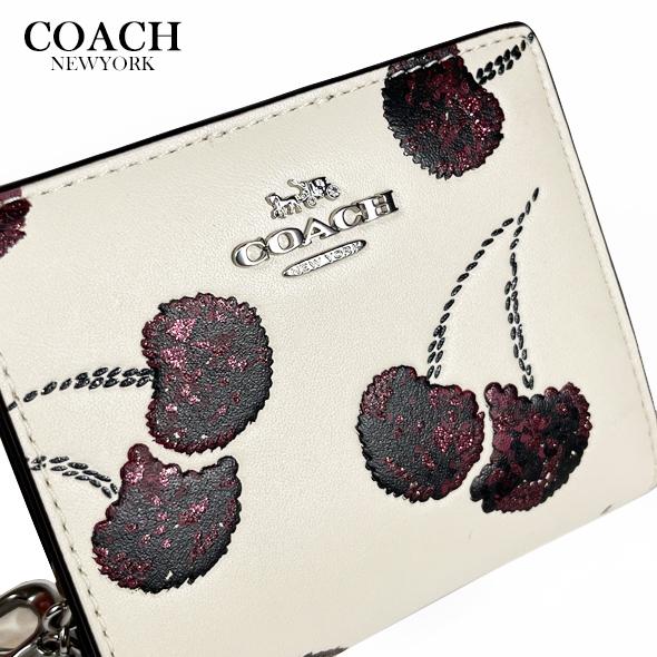 COACH（コーチ） レディース 財布 二つ折り財布 スナップ ウォレット