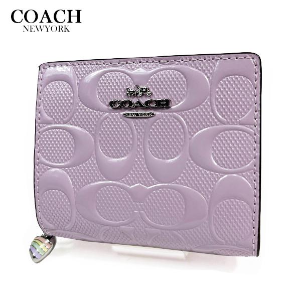 COACH ハート柄 二つ折り財布 並行輸入品 COACH（コーチ） レディース 財布 二つ折り財布 スナップ ウォレット