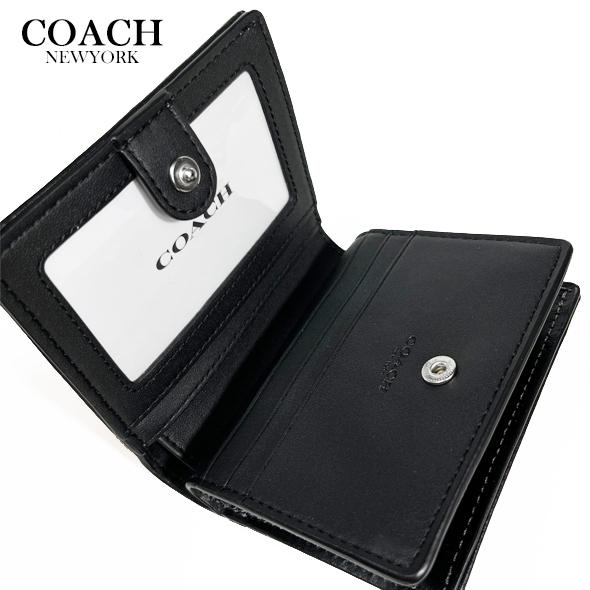 【最終値下げ】 coach スナップウォレット　ブラック　財布　コーチ COACH（コーチ） レディース 財布 二つ折り財布 スナップ ウォレット