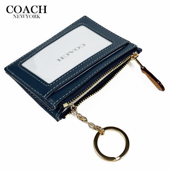COACH（コーチ） レディース パスケース IDケース シグネチャー デニム