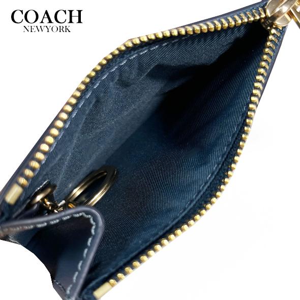 COACH（コーチ） レディース パスケース IDケース シグネチャー デニム