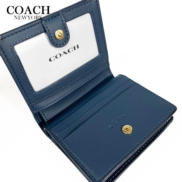COACH（コーチ） レディース 財布 二つ折り財布 スナップ ウォレット