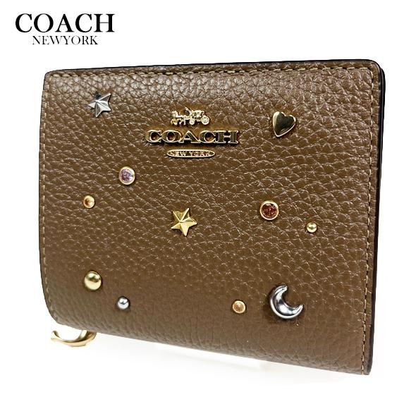 COACH（コーチ） レディース 財布 二つ折り財布 スナップ ウォレット