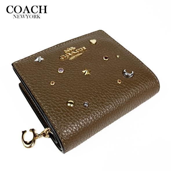 COACH（コーチ） レディース 財布 二つ折り財布 スナップ ウォレット