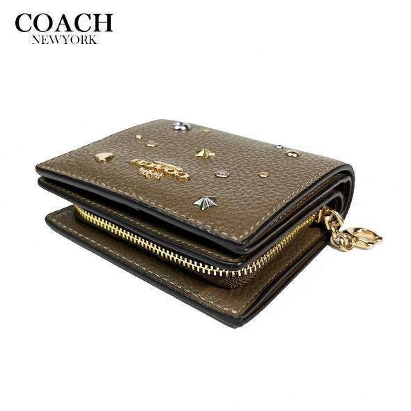 COACH（コーチ） レディース 財布 二つ折り財布 スナップ ウォレット