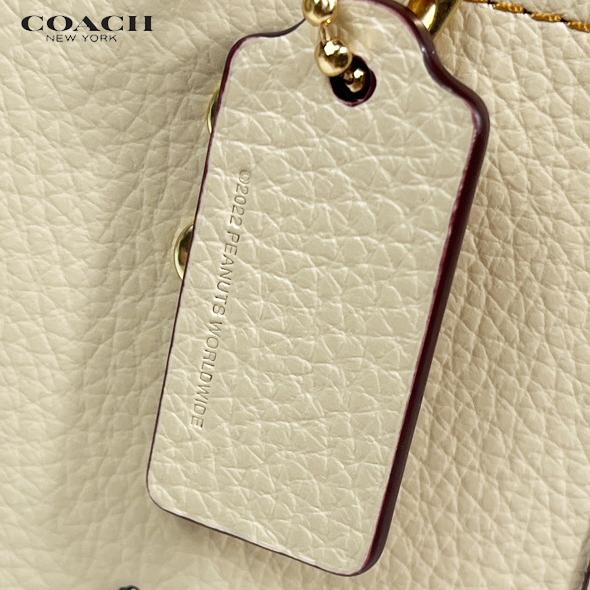 COACH X PEANUTS コーチ スヌーピー コラボ ショルダー トート バッグ