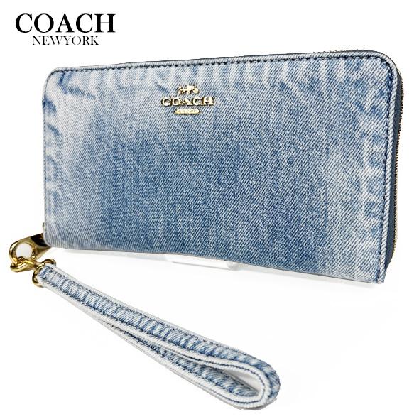 COACH（コーチ） レディース 財布 長財布 ロング ジップ ウォレット