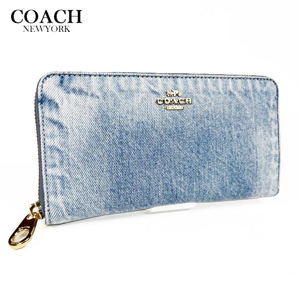 COACH（コーチ） レディース 財布 長財布 ロング ジップ ウォレット