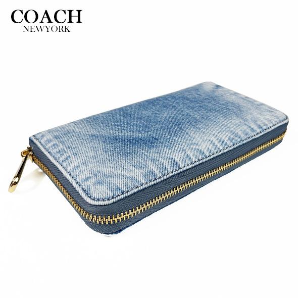 COACH（コーチ） レディース 財布 長財布 ロング ジップ ウォレット