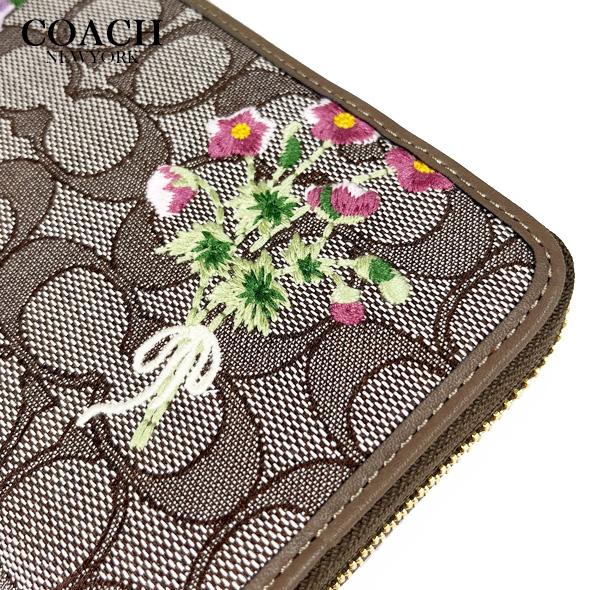 新品未使用 長財布 COACH シグネチヤー 花柄 レディース COACH（コーチ） レディース 花柄 財布 長財布 シグネチャー