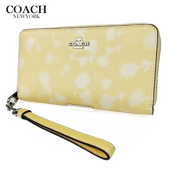 COACH（コーチ） レディース 花柄 財布 長財布 ロング ジップ