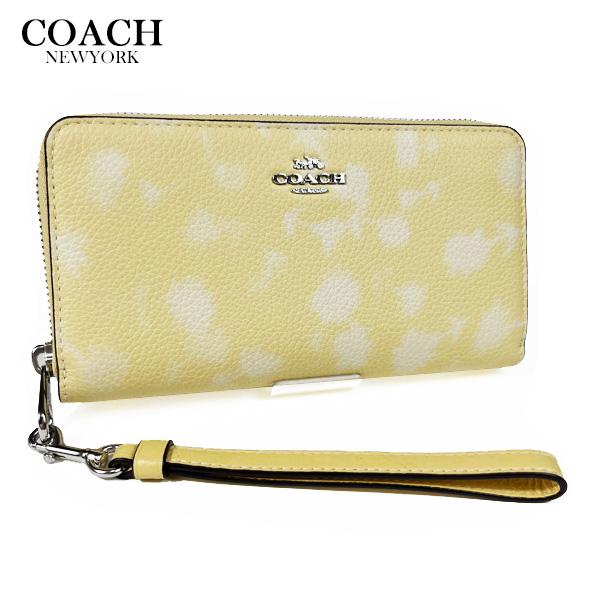COACH（コーチ） レディース 花柄 財布 長財布 ロング ジップ