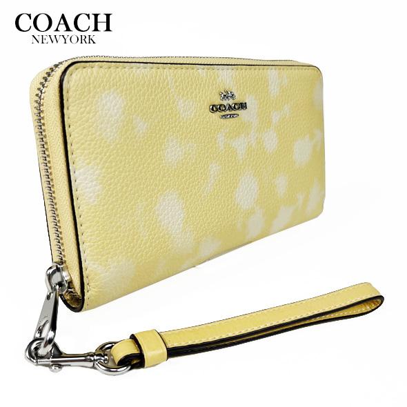 COACH（コーチ） レディース 花柄 財布 長財布 ロング ジップ