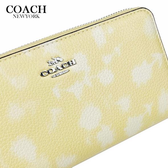 COACH（コーチ） レディース 花柄 財布 長財布 ロング ジップ