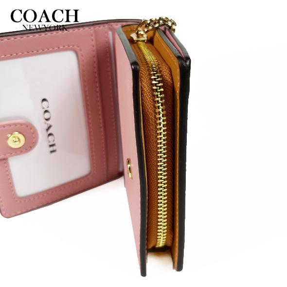 COACH（コーチ） レディース 財布 二つ折り財布 スナップ ウォレット