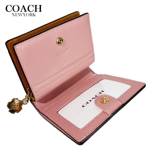 COACH（コーチ） レディース 財布 二つ折り財布 スナップ ウォレット