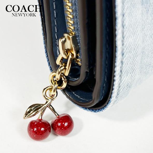 coach ラグジュアリー チャーム スナップ ラウンド ウォレット 財布 COACH（コーチ） レディース 財布 二つ折り財布 スナップ ウォレット