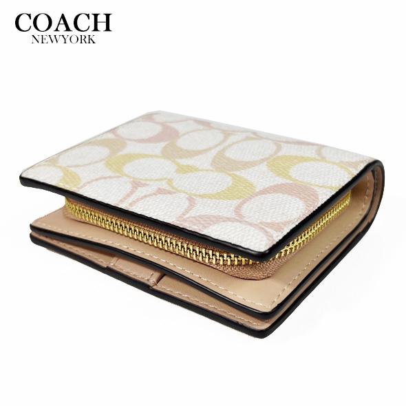 COACH（コーチ） レディース 財布 二つ折り財布 スナップ ウォレット